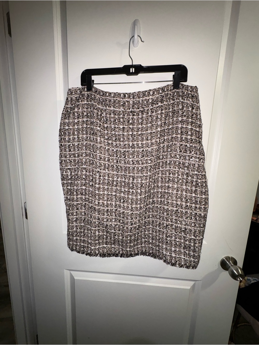 Calvin Klein Tweed Pencil Skirt